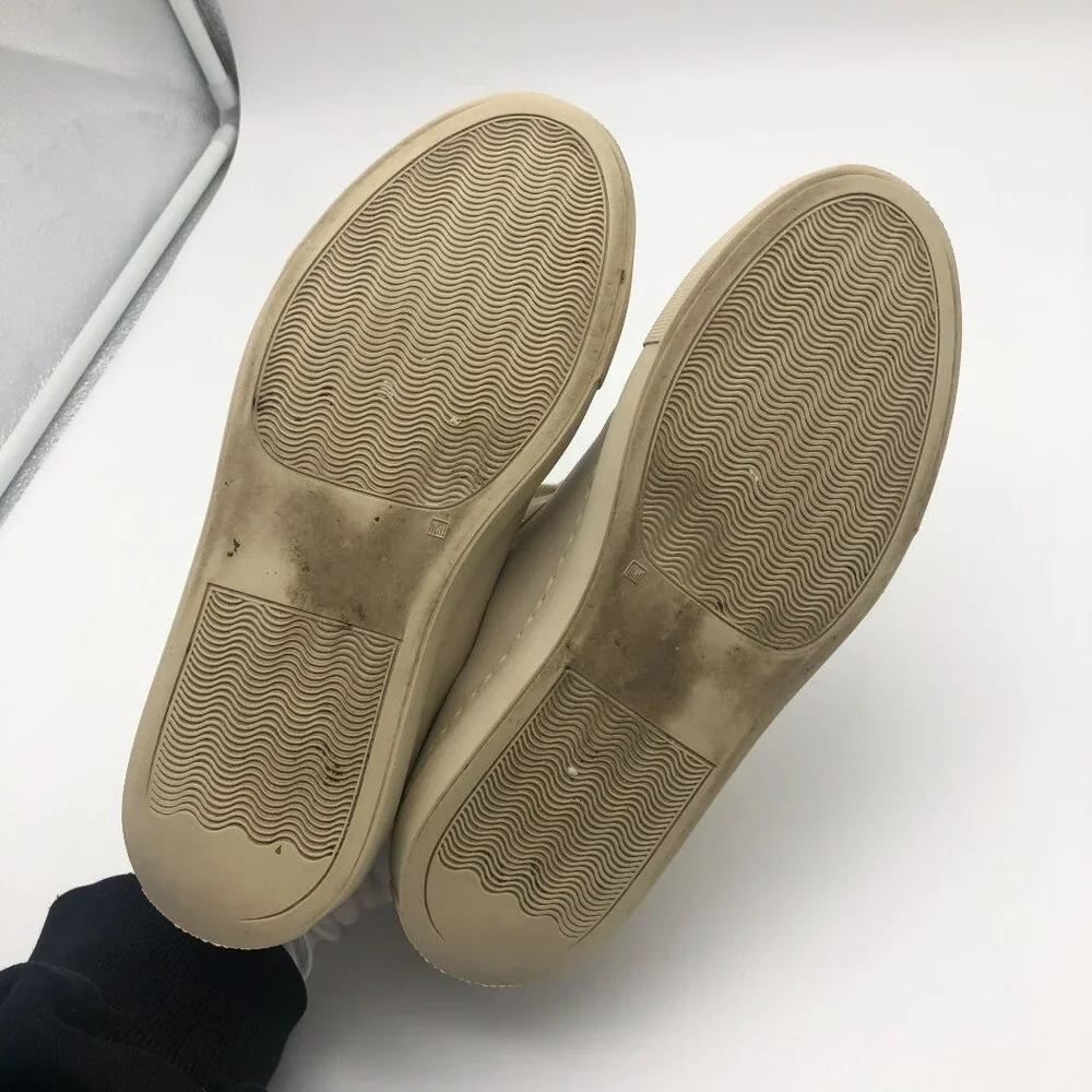 Woman By Common Projects Achilles Leather Sneakers EU‎ 36 US 6 Beige Cream Low